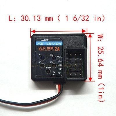 4-х канальный приемник FS-CEV04 i-Bus Serial Bus - FS-CEV04
