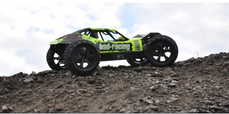 Радиоуправляемый багги BSD Racing Prime Desert Assault V2 Buggy Brushless 4WD RTR масштаб 1:10 2.4G - BS218R