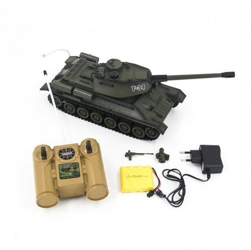 Радиоуправляемый танк Zegan Т-34 1:28 для танкового боя 99809