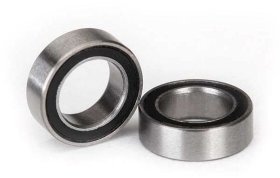 Подшипник шариковый 5x8x2.5 мм BALL BEARINGS, BLACK RUBBER SE - TRA5114A