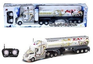 Радиоуправляемый танкер Rui Chuang Heavy Truck масштаб 1:32 - QY0203C