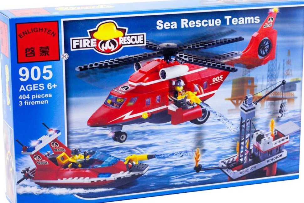 Конструктор Brick Пожарная команда - B-905