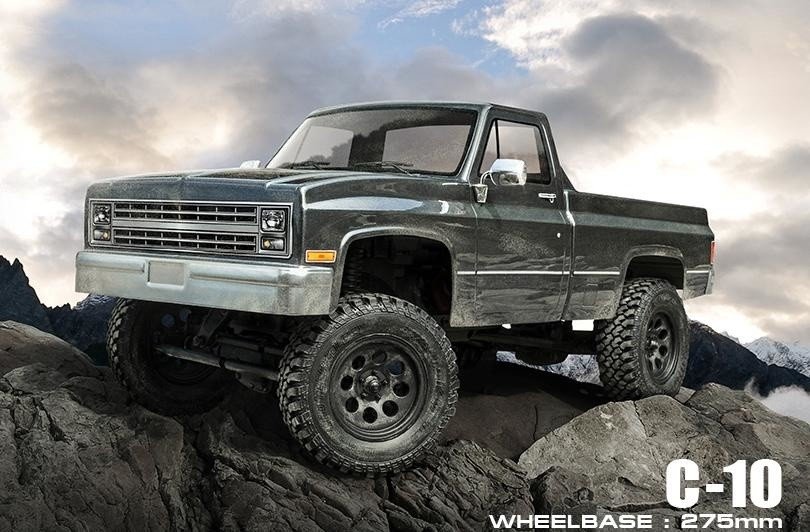 Радиоуправляемый трофи MST CMX 275 mm C-10 4WD RTR масштаб 1:10 2.4G - MST-531505GR