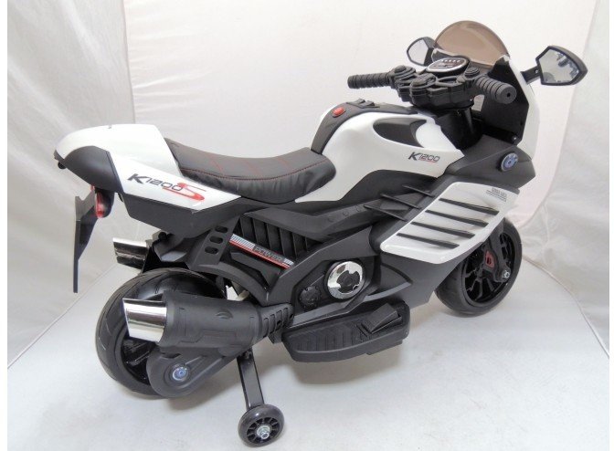 Электромотоцикл (белый) Jiajia - LQ-168