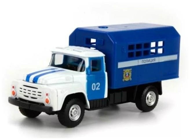 Машинка инерционная HC-Toys ЗИЛ Полиция масштаб 1:54 - X600-H09116