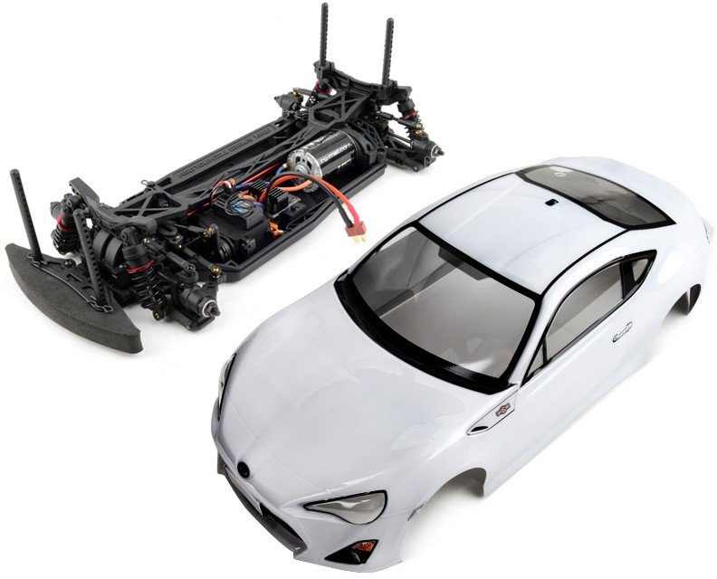 Модель раллийного автомобиля MST XXX-R TOYOTA FT-86 White 4WD RTR масштаб 1:10 2.4G - MST-531104W