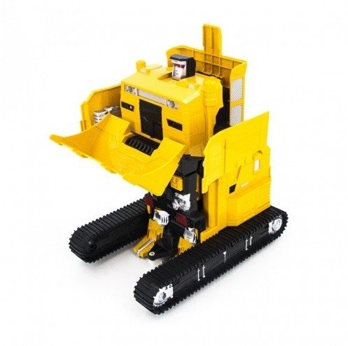 Радиоуправляемый трансформер - бульдозер, стреляющий присосками MZ Model 1:14 2.4G - MZ-2377PF