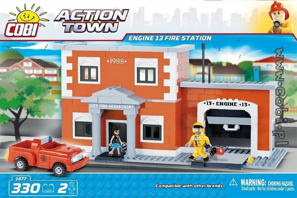 Конструктор COBI Engine 13 Fire Station - COBI-1477