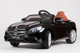 Радиоуправляемый детский электромобиль Mercedes-Benz S63 AMG 12V черный