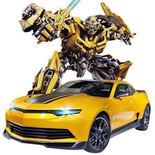 Радиоуправляемый трансформер MZ Chevrolet Camaro 1:22 - 2313P