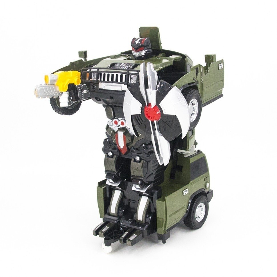 Радиоуправляемый трансформер MZ Model Hammer H2 Green 1:14 - MZ-2323P