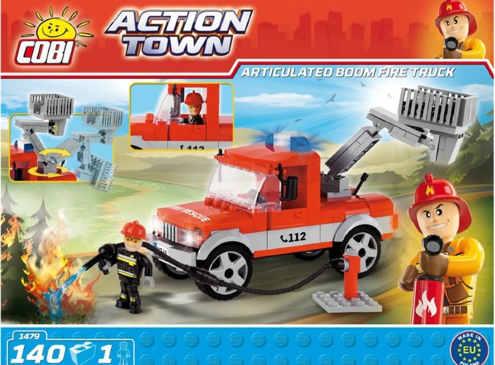 Конструктор COBI Пожарный автомобиль - COBI-1479