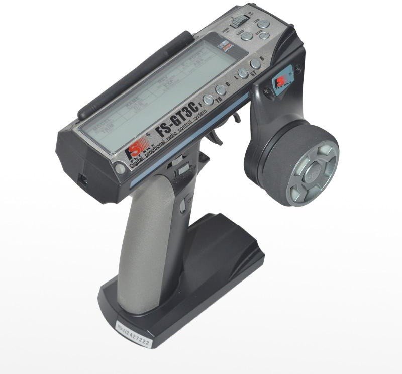 Радиоаппаратура FlySky GT3C с приемником GR3E (3 канала) 2.4гГц - FS-GT3C+GR3E