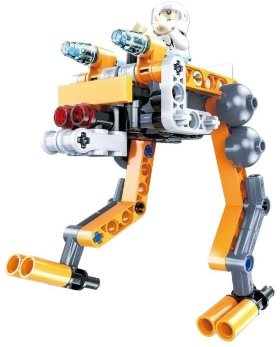 Конструктор Double E Cada Technics звездный отряд, собери звездный корабль с C54001W+02W+03W (103 детали) - C54004W