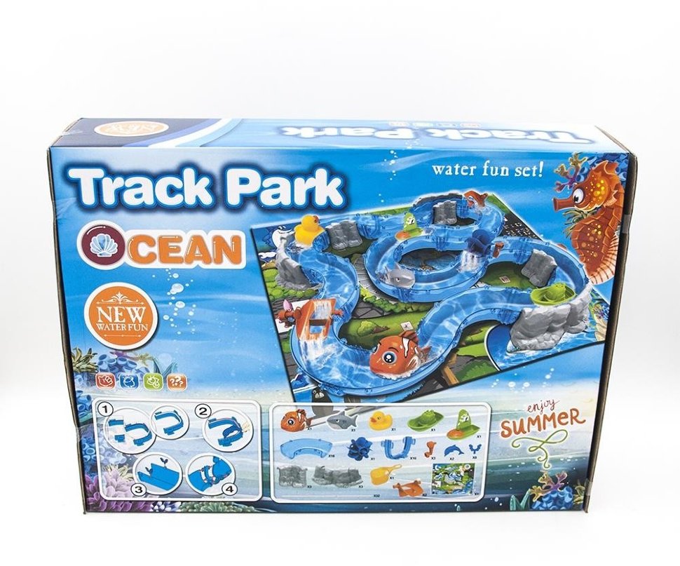 Детский водяной трек TENGLEADER Ocean Park, 93 детали - 69908