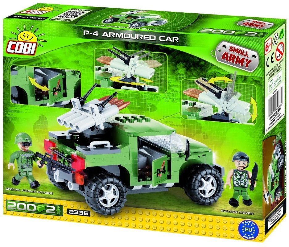 Конструктор COBI Военный джип P-4 Armoured Car - COBI-2336