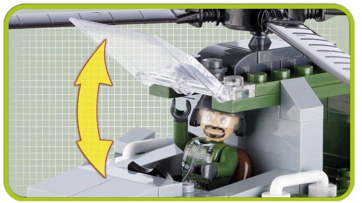Конструктор COBI EAGLE ATTACK HELICOPTE - COBI-2362