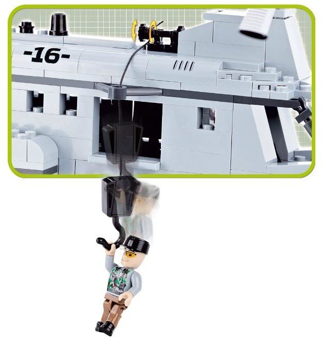Конструктор COBI Heavy Transport Helicopter - COBI-2365