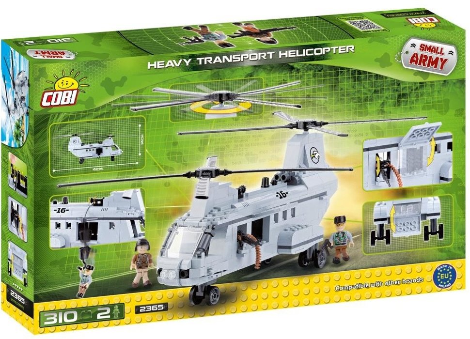 Конструктор COBI Heavy Transport Helicopter - COBI-2365