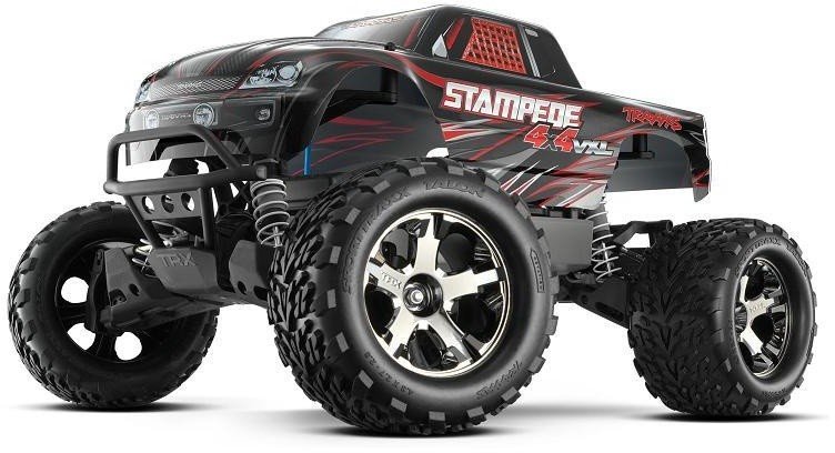 Радиоуправляемый монстр Stampede 4x4 VXL 4WD RTR масштаб 1:10 2.4G - TRA67086-4