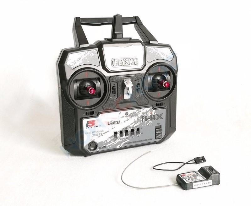 Радиоаппаратура FlySky i4x (4 канала) с приемником А6 (6 каналов) 2.4гГц - FS-I4X+A6