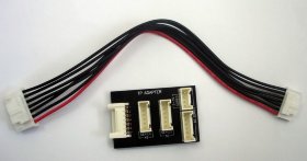 Балансировочный разъем Li-Po с кабелем HUB | 4 in 1 (TP Adapter) - AM-1252