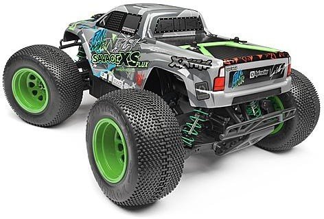 Радиоуправляемый монстр HPI SAVAGE XS FLUX Vaugn Gitting JR 4WD RTR масштаб 1:12 2.4G - HPI-115967