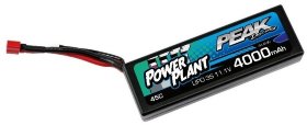 Аккумулятор Peak Racing Power Plant Lipo 4000 11.1V 45C (Black case, Deans Plug) 12AWG - PEK00552