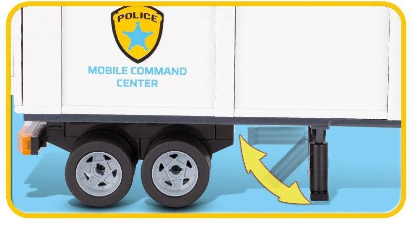Конструктор COBI Police Mobile Command Center - COBI-1573